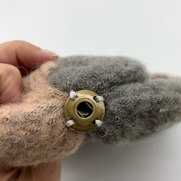 Majestic Filatures Deluxe Cuffed Beanie Hat for Baby in Grey and Tan - Picture 4 of 6